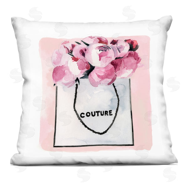 stupell industries Jennifer Paxton Parker | Pink Peony Bouquet Printed Throw Pillow