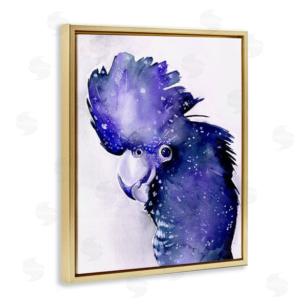 Stupell Industries Jennifer Paxton Parker | Space Bird Purple