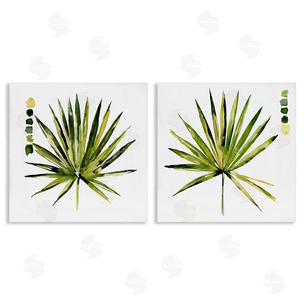 stupell industries Jennifer Paxton Parker | Spiky Aloe Palm Plant Paint Hue Guide Wall Art