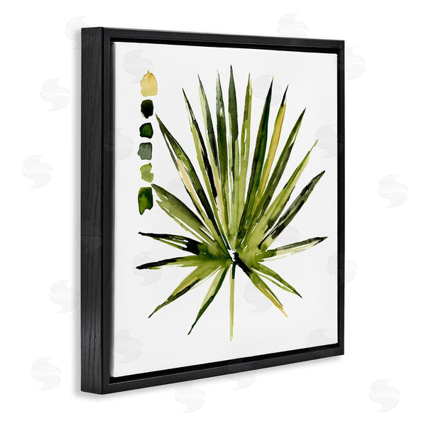 Stupell Industries Jennifer Paxton Parker | Succulent Aloe Plant Spiky Leaves Abstract Paint Scale Wall Art
