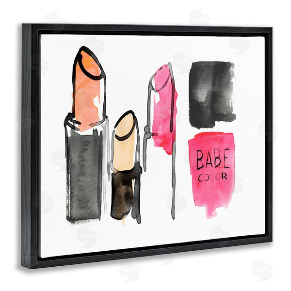 Stupell Industries Jennifer Paxton Parker | Watercolor Pink Cosmetics