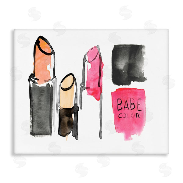 stupell industries Jennifer Paxton Parker | Watercolor Pink Cosmetics