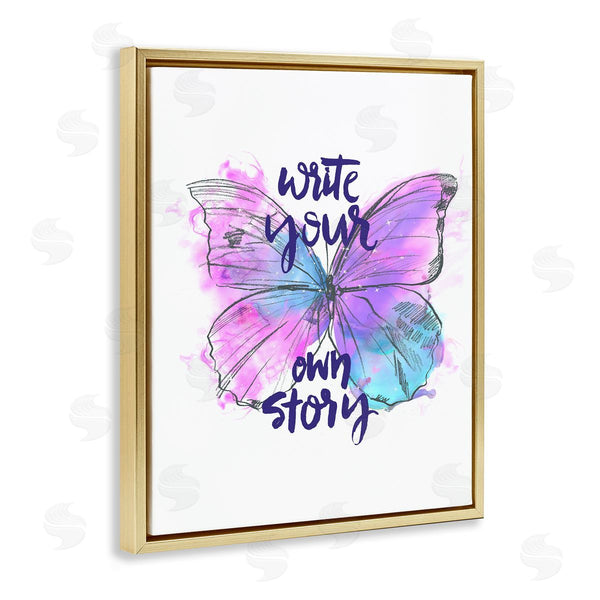 Stupell Industries Jennifer Paxton Parker | Write Your Story Butterfly