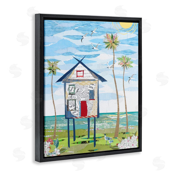 Stupell Industries Jennifer Peck | Beach Vacation Getaway Wall Art