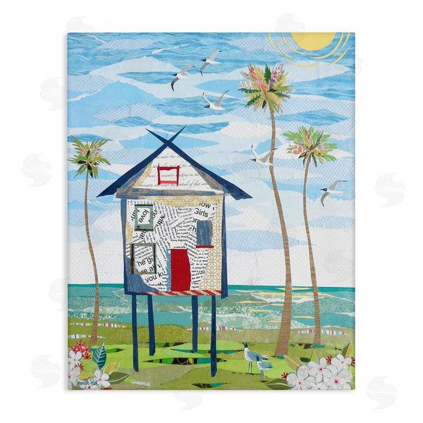 stupell industries Jennifer Peck | Beach Vacation Getaway Wall Art