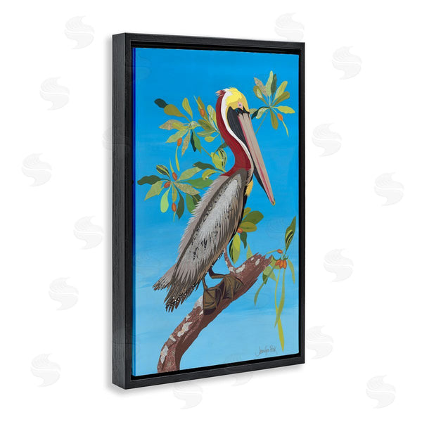 Stupell Industries Jennifer Peck | Brown Pelican On Tree