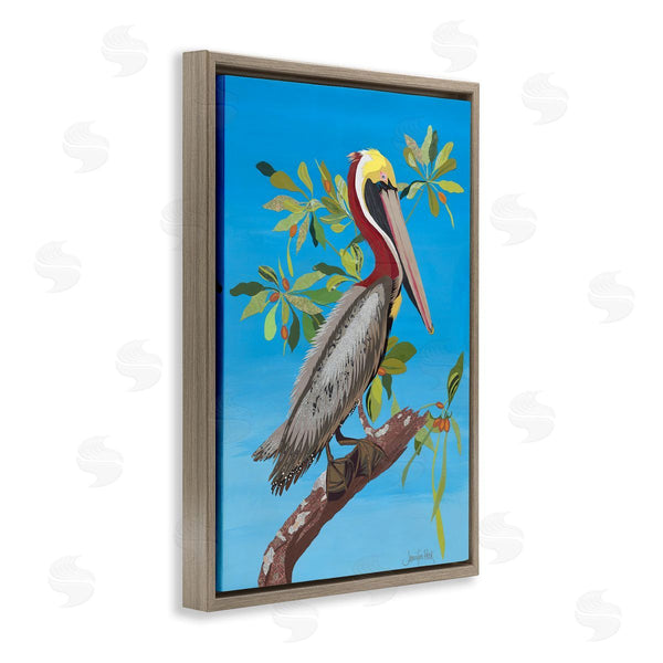 Stupell Industries Jennifer Peck | Brown Pelican On Tree