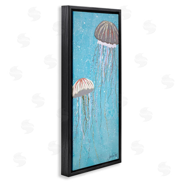 Stupell Industries Jennifer Peck | Crystal Jellyfish Motif Wall Art