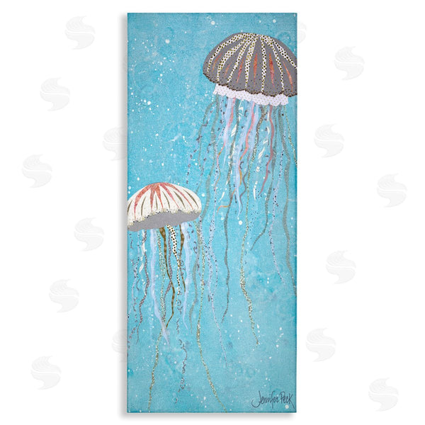 stupell industries Jennifer Peck | Crystal Jellyfish Motif Wall Art