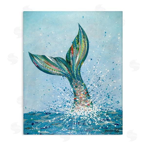 stupell industries Jennifer Peck | Diving Mermaid Tail Wall Art