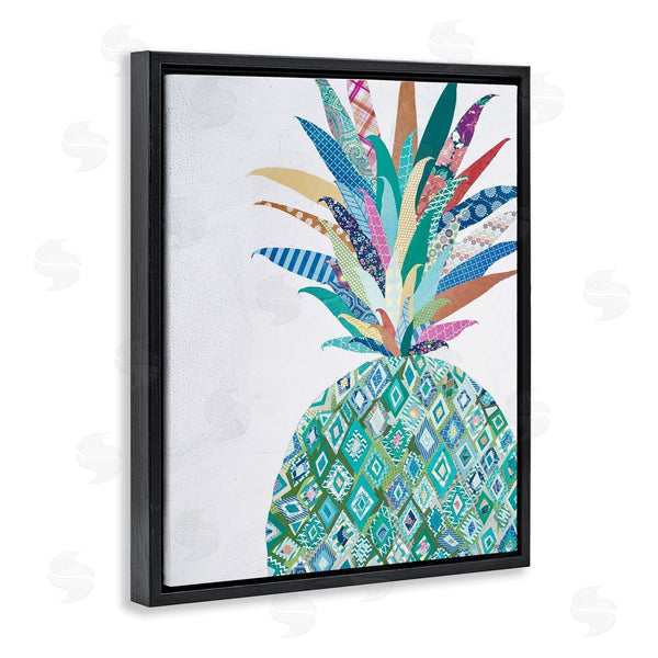 Stupell Industries Jennifer Peck | Geometric Patterned Pineapple