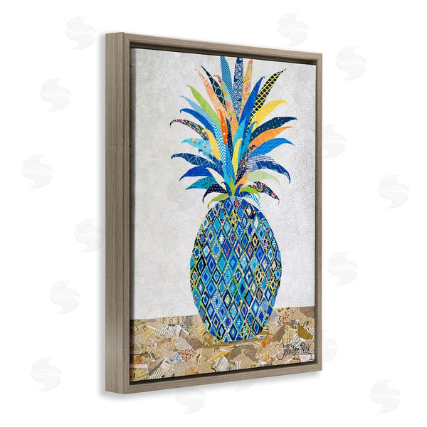 Stupell Industries Jennifer Peck | Mosaic Patterned Pineapple