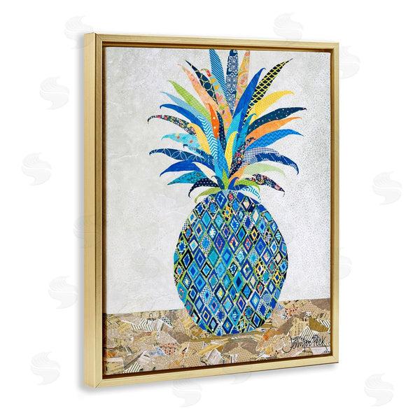 Stupell Industries Jennifer Peck | Mosaic Patterned Pineapple