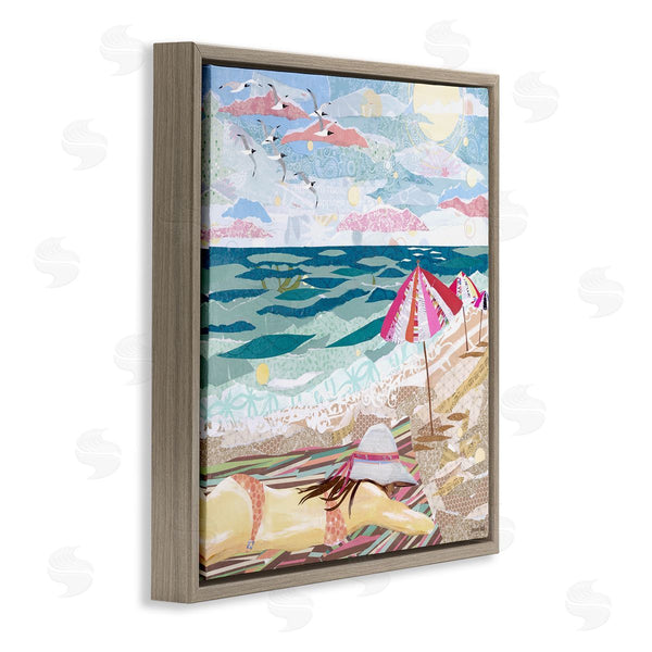 Stupell Industries Jennifer Peck | My Happy Place Collaged