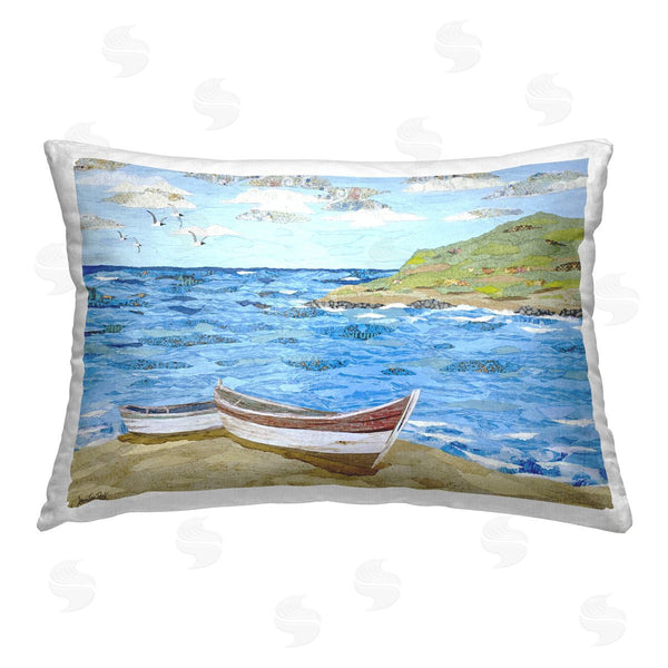 stupell industries Jennifer Peck | Mykonos Docked Boat