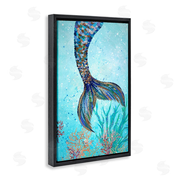 Stupell Industries Jennifer Peck | Tall Tails Mermaid