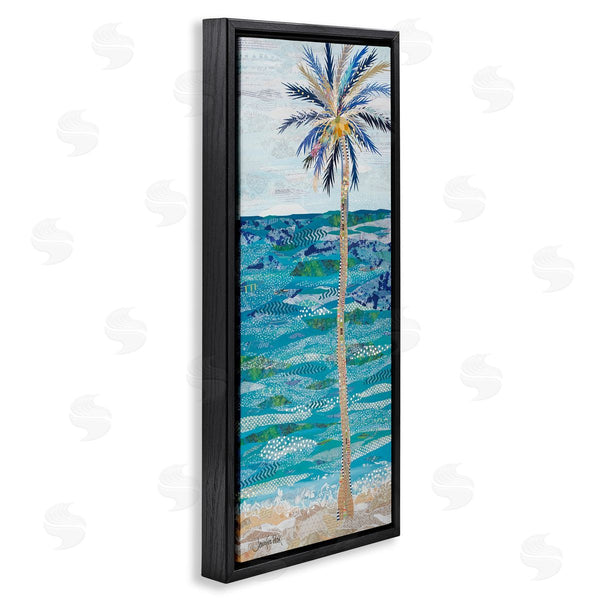 Stupell Industries Jennifer Peck | Tangled In Blue Collage Wall Art