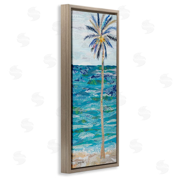 Stupell Industries Jennifer Peck | Tangled In Blue Collage Wall Art