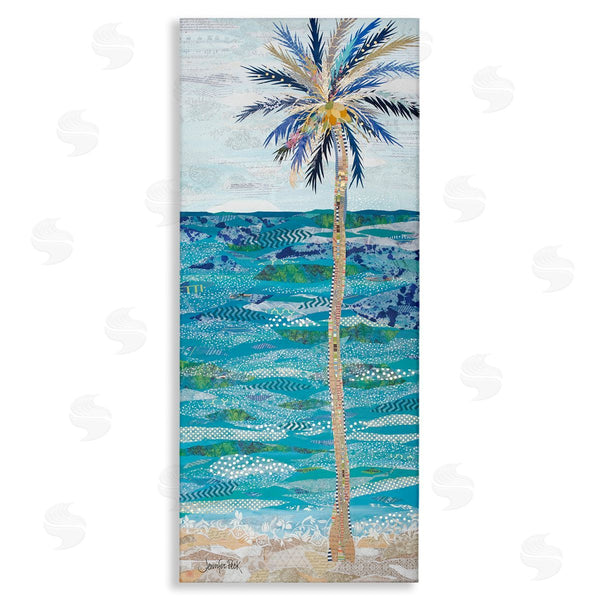 stupell industries Jennifer Peck | Tangled in Blue Collage Wall Art