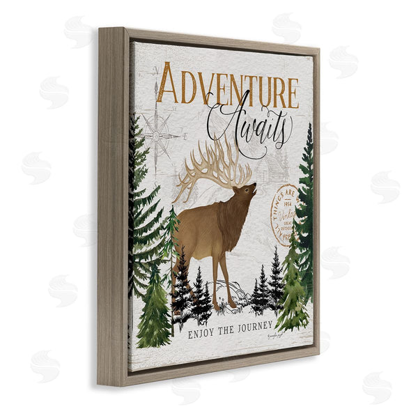 Stupell Industries Jennifer Pugh | Adventure Awaits Ivory Pines