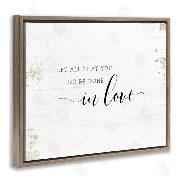 Stupell Industries Jennifer Pugh | All That You Do In Love