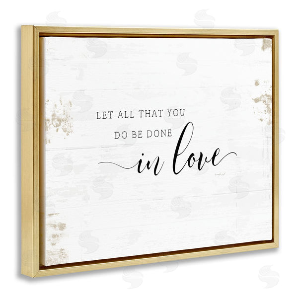 Stupell Industries Jennifer Pugh | All That You Do In Love