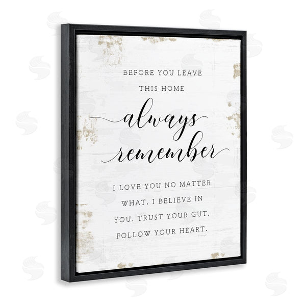 Stupell Industries Jennifer Pugh | Always Remember Follow Heart