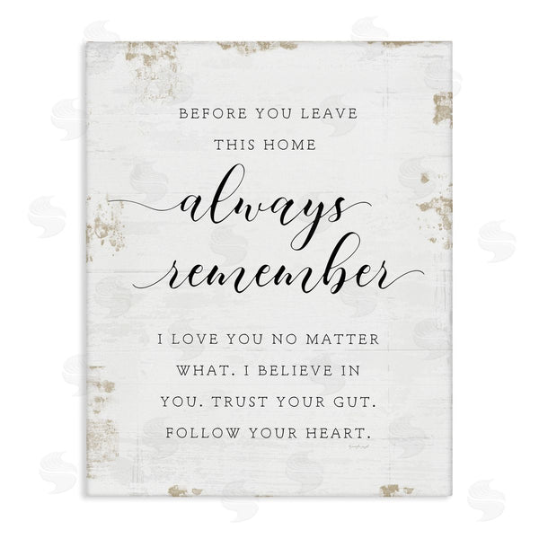 stupell industries Jennifer Pugh | Always Remember Follow Heart