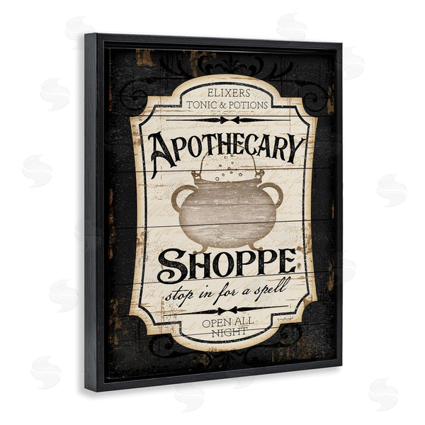 Stupell Industries Jennifer Pugh | Apothecary Shoppe Spooky Sign