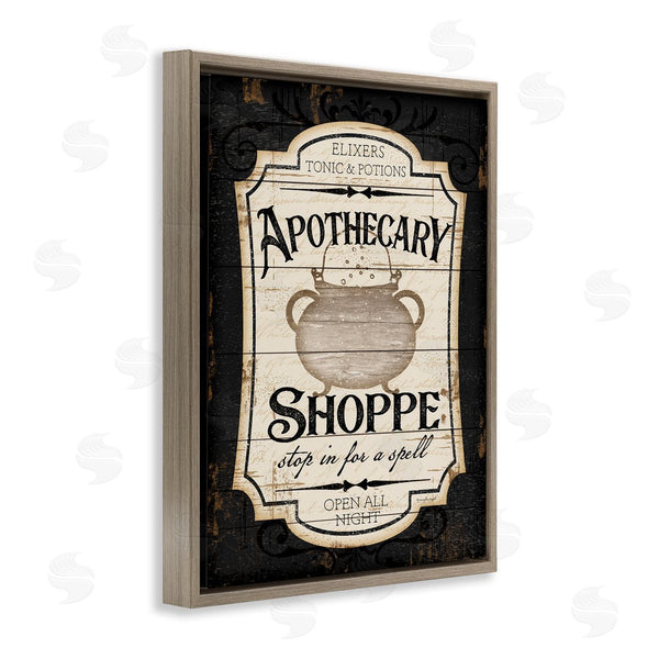 Stupell Industries Jennifer Pugh | Apothecary Shoppe Spooky Sign