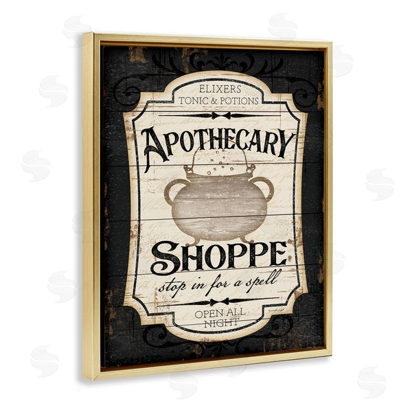 Stupell Industries Jennifer Pugh | Apothecary Shoppe Spooky Sign