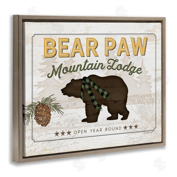 Stupell Industries Jennifer Pugh | Bear Paw Mountain Lodge