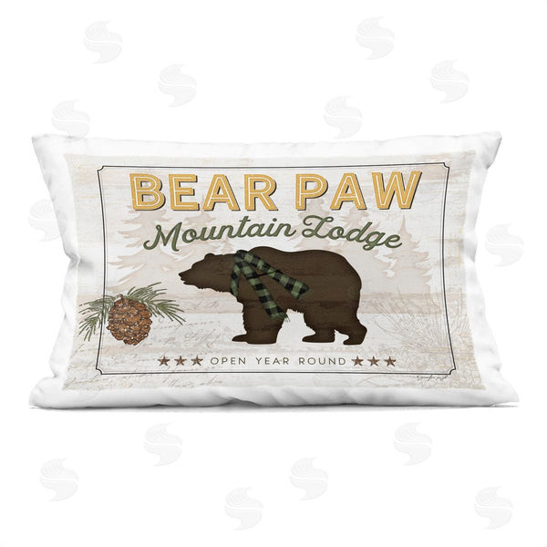 stupell industries Jennifer Pugh | Bear Paw Mountain Lodge Printed Throw Pillow