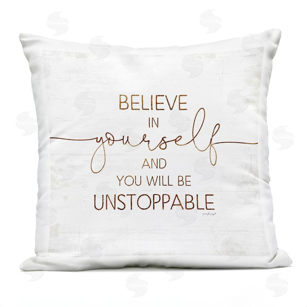 Stupell Industries Jennifer Pugh | Believe In Yourself Printed Throw Pillow