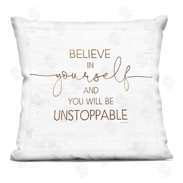stupell industries Jennifer Pugh | Believe In Yourself Printed Throw Pillow
