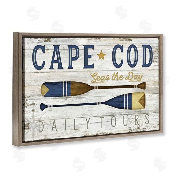 Stupell Industries Jennifer Pugh | Cape Cod Rustic Ores Wall Art