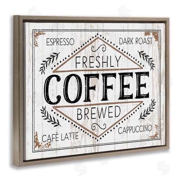 Stupell Industries Jennifer Pugh | Charming Fresh Brew Coffee