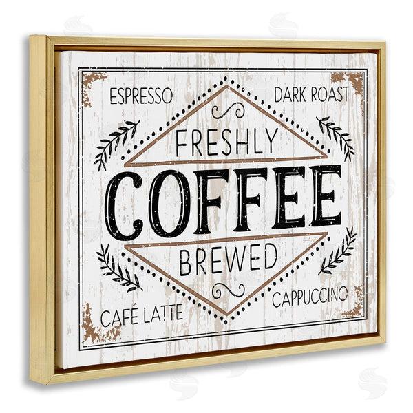 Stupell Industries Jennifer Pugh | Charming Fresh Brew Coffee