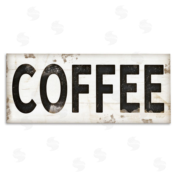 stupell industries Jennifer Pugh | Coffee Typography Vintage Sign