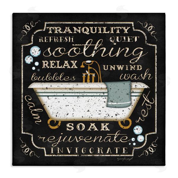 stupell industries Jennifer Pugh | Country Bathtub with Various Phrases