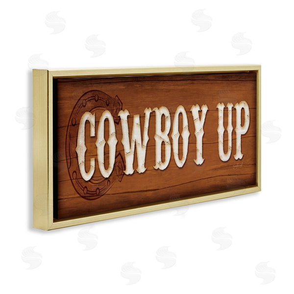 Stupell Industries Jennifer Pugh | Cowboy Up Ranch Life