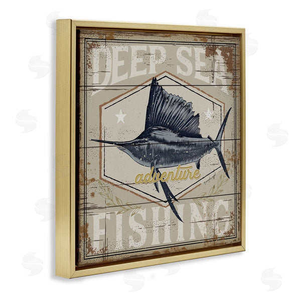 Stupell Industries Jennifer Pugh | Deep Sea Fishing Adventure