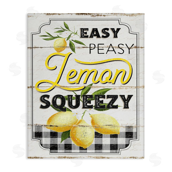 stupell industries Jennifer Pugh | Easy Peasy Lemon Squeezy Farmhouse