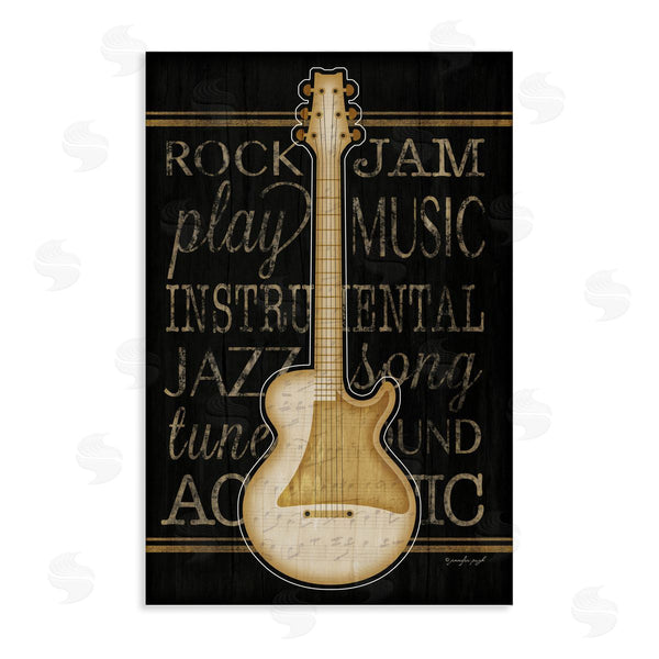 stupell industries Jennifer Pugh | Electric Guitar Motif