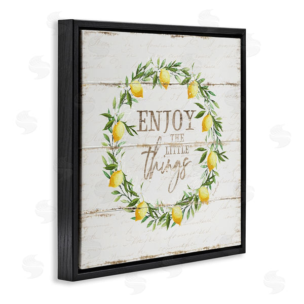 Stupell Industries Jennifer Pugh | Enjoy The Little Things Lemons