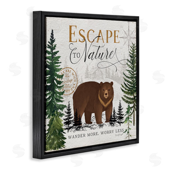 Stupell Industries Jennifer Pugh | Escape To Nature Rustic