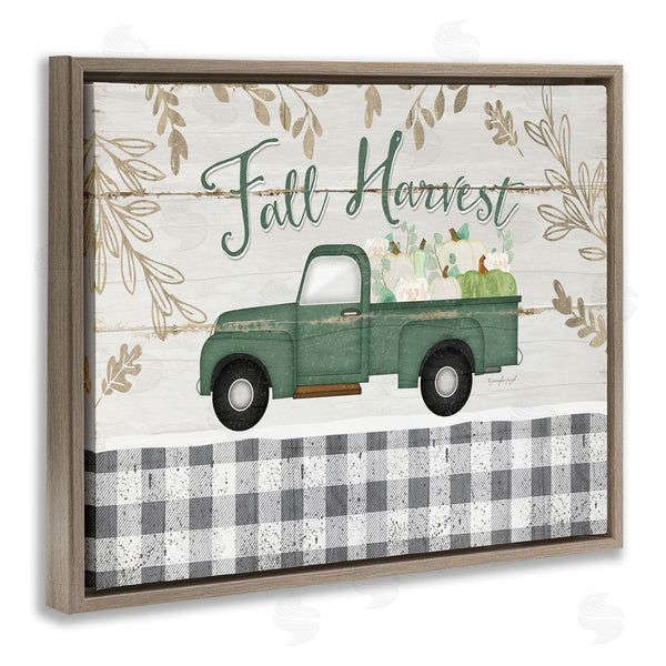 Stupell Industries Jennifer Pugh | Fall Harvest Truck & Plaid
