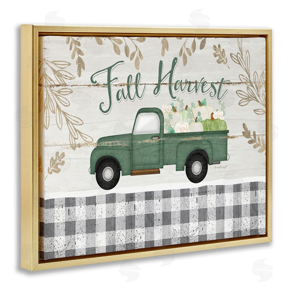 Stupell Industries Jennifer Pugh | Fall Harvest Truck & Plaid
