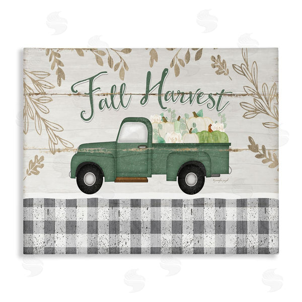 stupell industries Jennifer Pugh | Fall Harvest Truck & Plaid