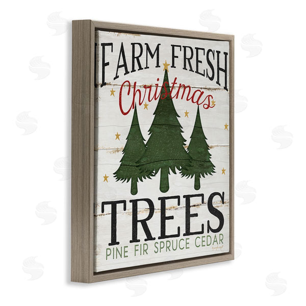 Stupell Industries Jennifer Pugh | Farm Fresh Christmas Trees
